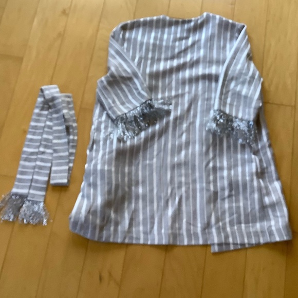 NWOT Marc Ellis Striped Blazer - Picture 2 of 9